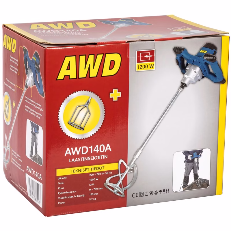 AWD Laastinsekoitin 1200W