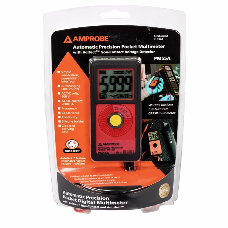 Amprobe PM55A taskuyleismittari