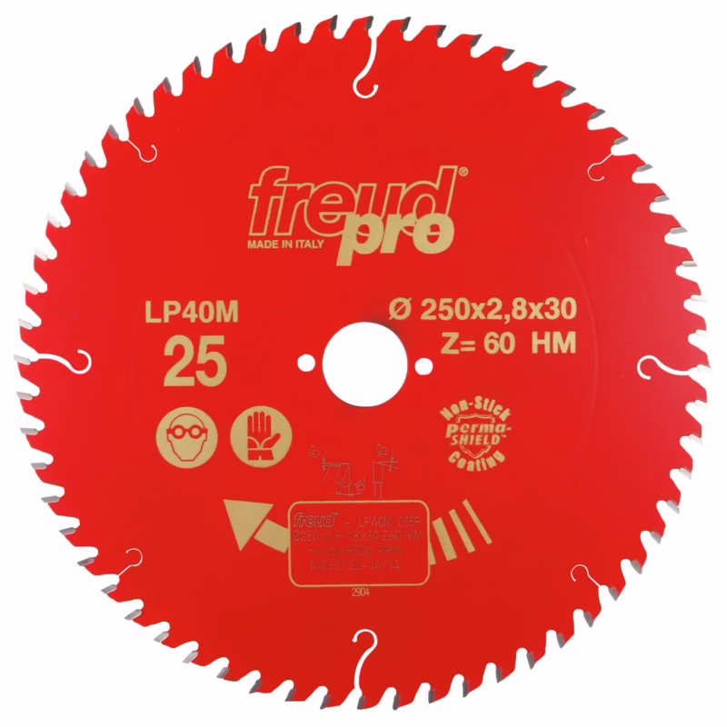 Sirkkelinterä 250 x 2,8 x 30 mm Z60 – CFT40025​