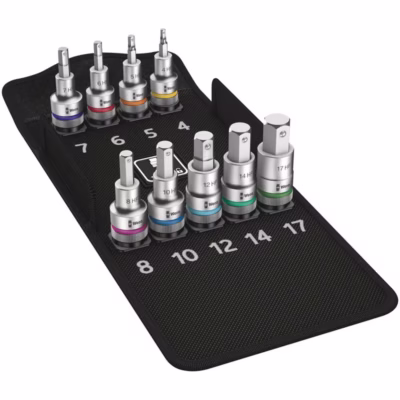 Wera 8740 C HF 1 Zyklop - hylsysarja 9-osainen