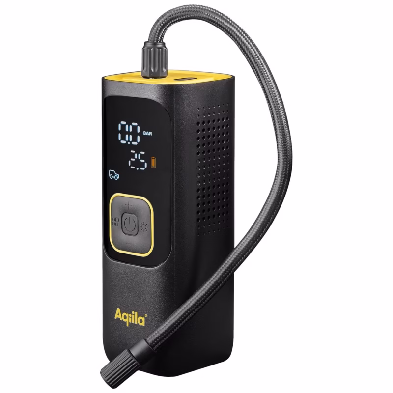 Aqiila Airbird C7 – Akkukäyttöinen rengaskompressori