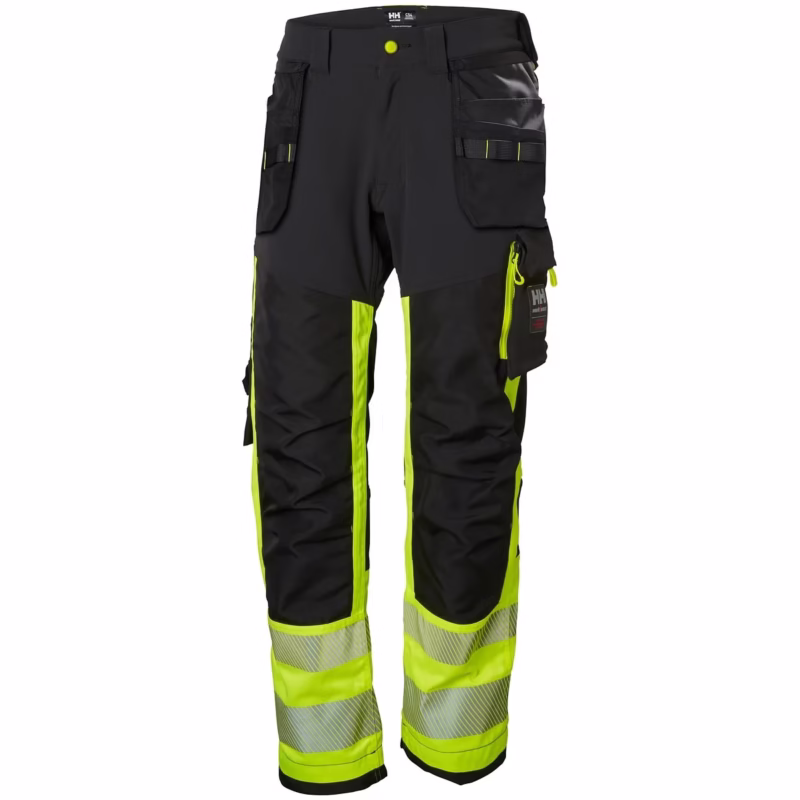 Helly Hansen ICU Stretch -työhousut, keltainen-harmaa, koko C46