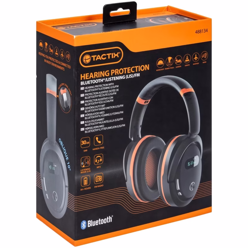 Tactix TAC488134 Bluetooth-kuulonsuojain