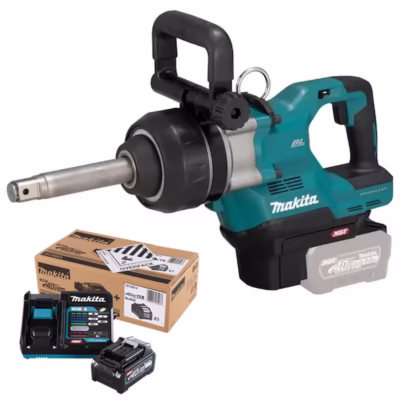 Makita TW010GZ mutteriväännin 1″ + akku + laturi
